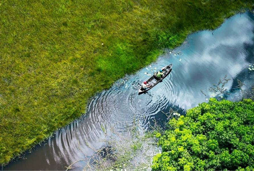 Đi thuyền vườn quốc gia Lò Xo Ma Xát