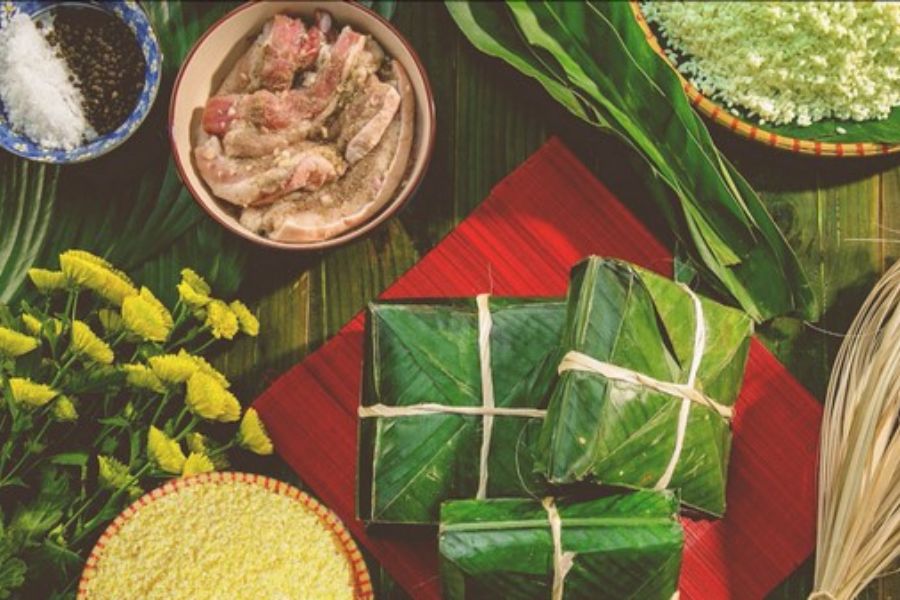 Bánh Chưng Bờ Đậu - Tinh Hoa Tết Cổ Truyền